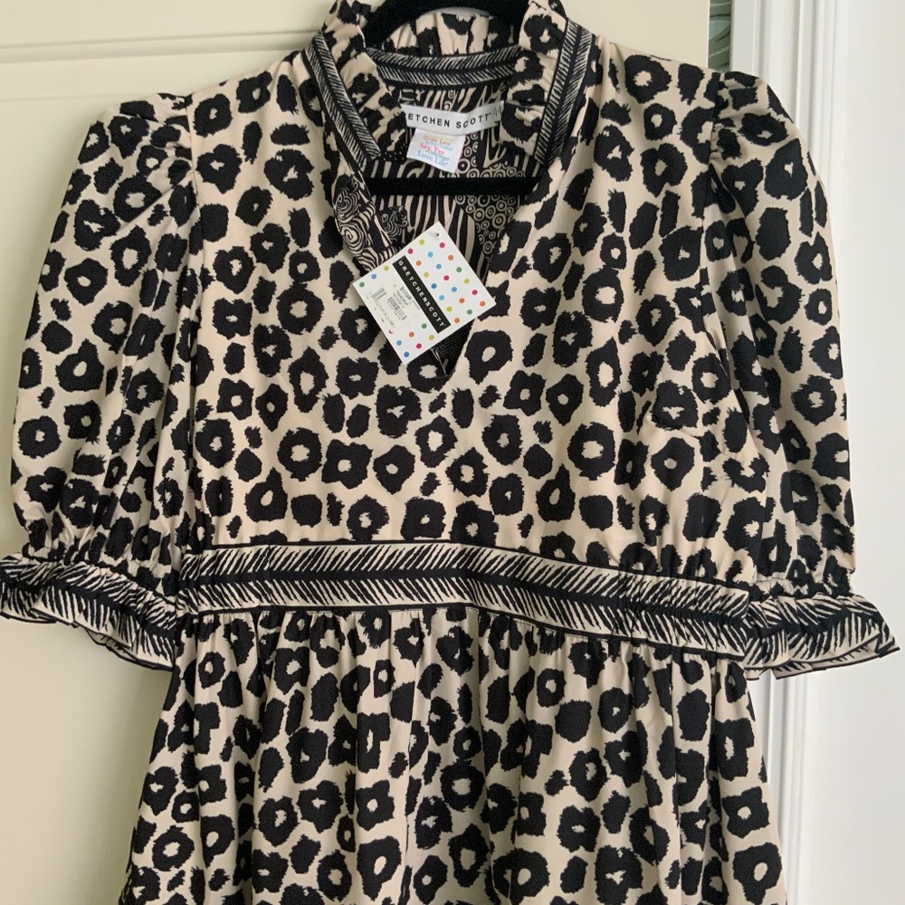 Gretchen Scott cotton dress size Medium